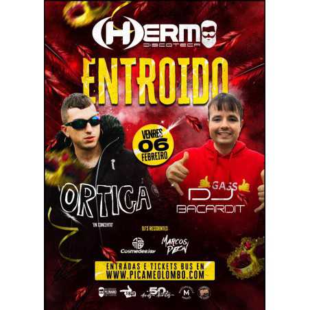 ORTIGA E BACARDIT no ENTROIDO de HERMO 06-02-2026